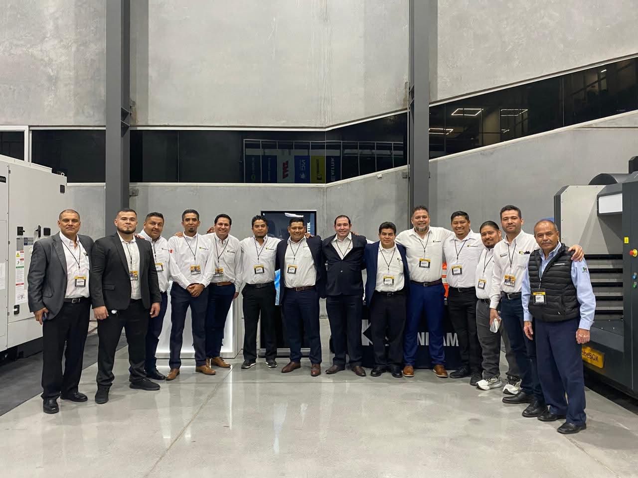 Equipo organizador del Tech Day Kennametal 2025 en alianza con Alttek